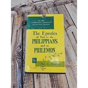 Vintage Philippians & Philemon 1974 By Jac J Muller TNIC Hardback READ